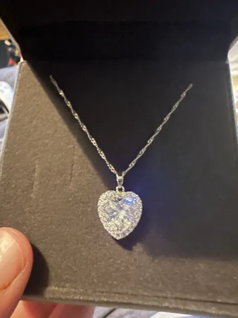 Warren James Jewellers - BETTER THAN HALF PRICE | Sterling Silver Diamond Heart  Necklace - was £90, NOW £33 A stunning Diamond necklace that will captivate  you and be admired by all