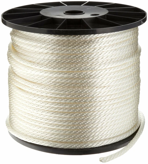 SAMSON ROPE 019024005030 Solide Tresse Nylon Cordon En Bobine, 1cm Diamètre,