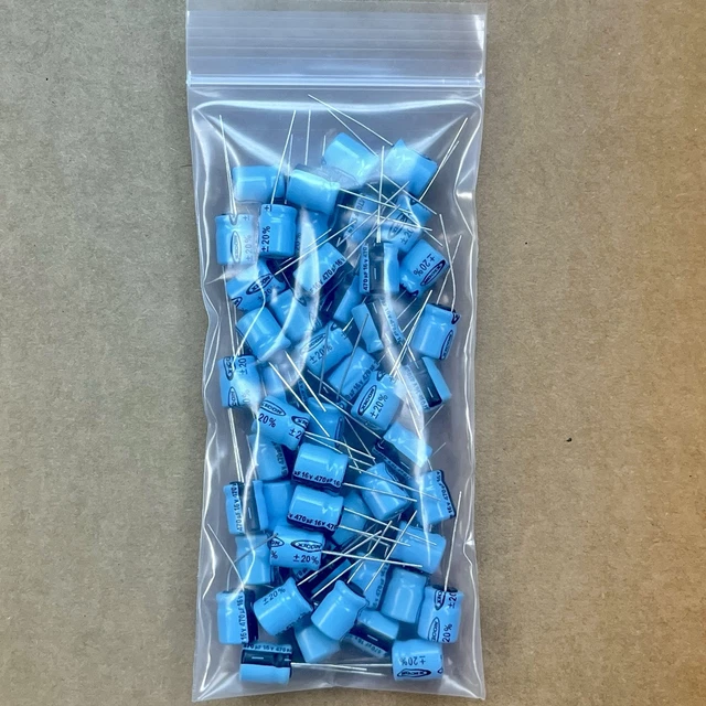 Souverains Or 4pcs-SANYO 150uF 16V OSCON OS-CON Radial Aluminum Solid Capacitors 16sa150m 4 Ducats Or - Foto 13