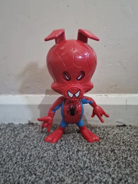 Disney Store Marvel Toybox Spider-Man and Spider-Ham Action Figure Bike  Playset