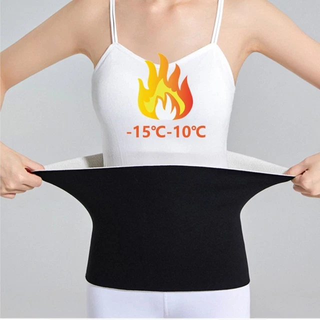 Cotton Cloth Thermal Waist Support Elastic Stoma Bag Support  Unisex