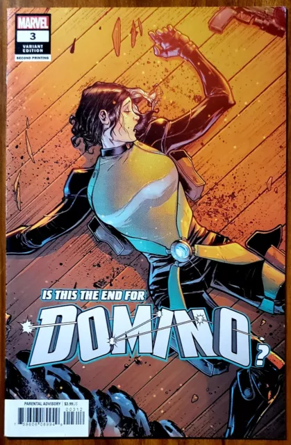 Domino #3B - VF - 2018 - MARVEL COMICS - 2nd Printing - Variant Cover