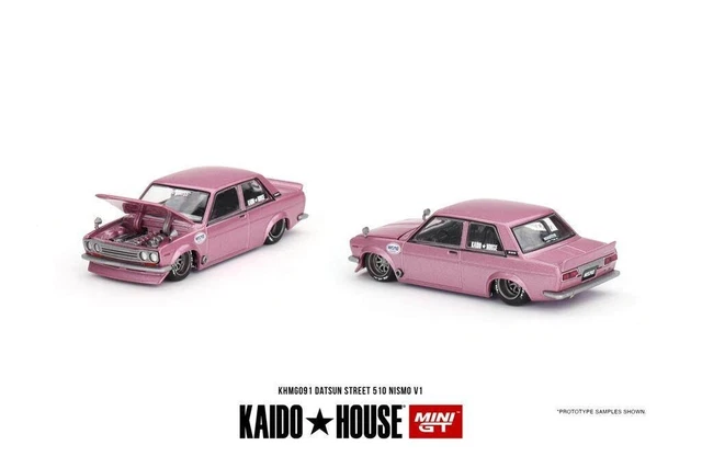 MINI GT X Kaido House 1:64 Datsun 510 Street KAIDO GT V1 KHMG091 