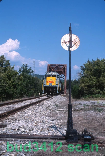 L&N Louisville & Nashville C420 #1315 at Oak Ridge TN 2008 ORIGINAL Slide!
