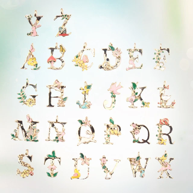 26 teile/satz Diy Alphabet Armbänder Brief Anfänglichen Charme