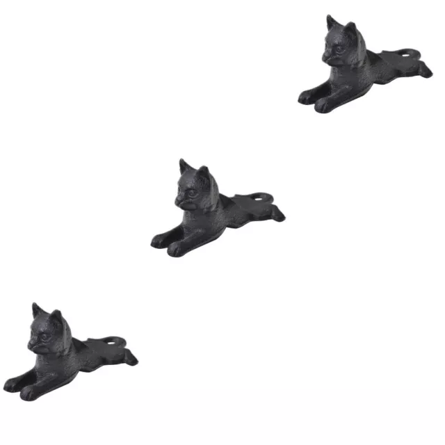 Cast Iron Cat Shape Safety Windproof Creative Door Stopper Home Door Locomotion