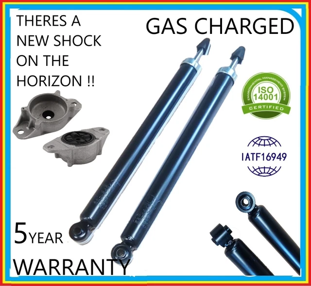 *FORD FOCUS MK3 Rear Shock Absorbers Shocks Top Strut Mounts 1.0