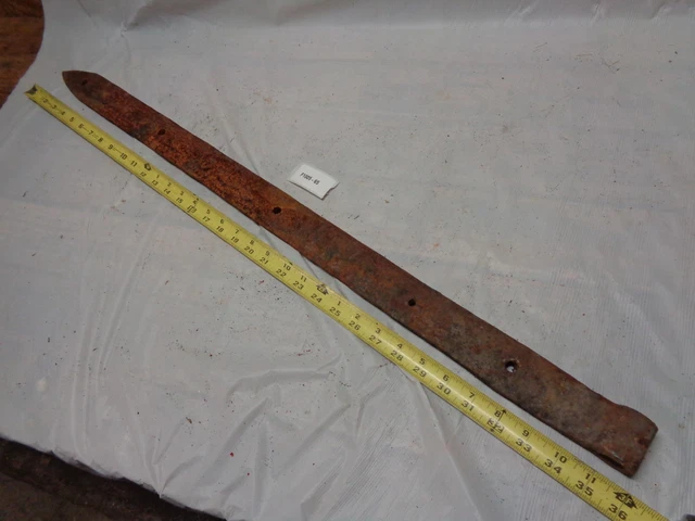 Antique Barn Door Hinge 36" Long Pointed End (F1005-64)