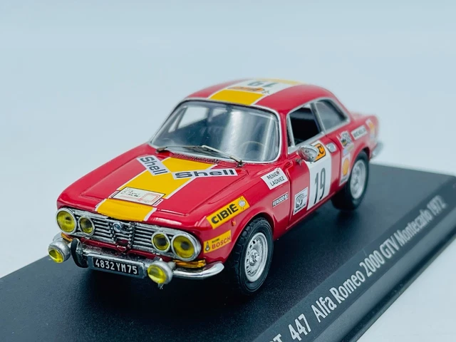 Alfa Romeo Giulia TI N°42 – Provence Moulage – Tour De France 1964 – 1/43