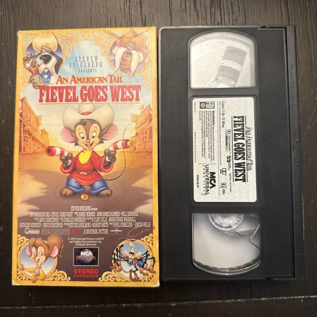 AN AMERICAN TAIL Fievel Goes West VHS 1991 £4.45 - PicClick UK