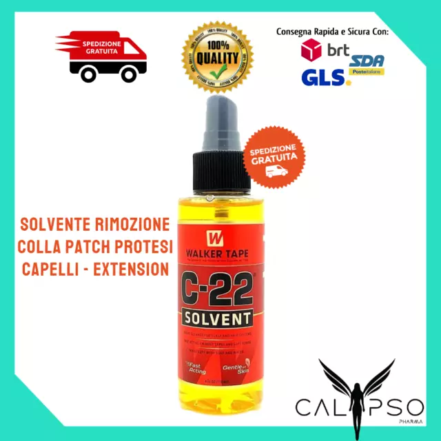 Solvente C-22 Spray 118ml Walker Tape Solvente Colla Patch Capelli Extension