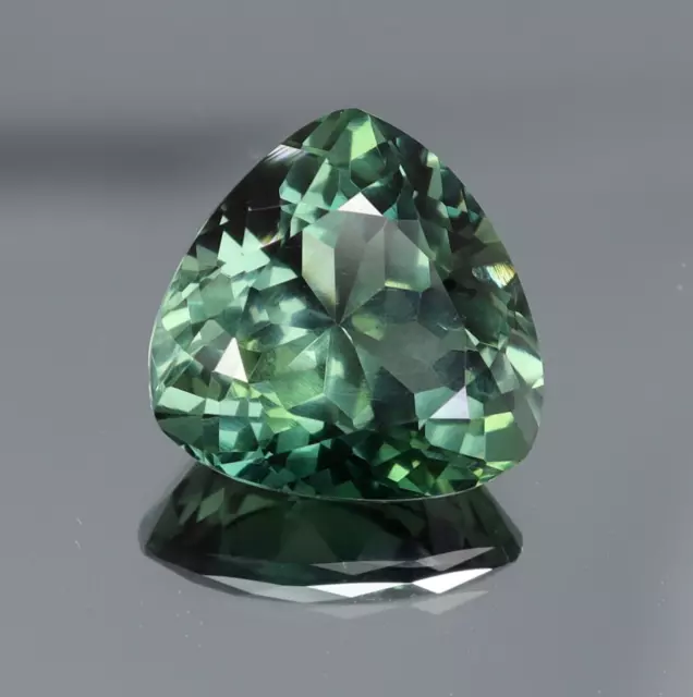 7.80 CT Naturale Cromo Tormalina Sfaccettato Verde Tormalina Sfuso Gemma