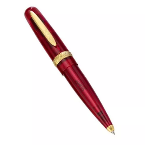 Stipula Etruria Rainbow Limited Edition Clear Red Ballpoint Pen ST49401