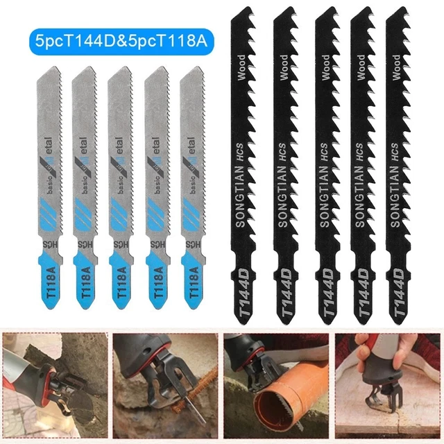 Kit Hojas Ordenadas Hojas de Sierra de Calar Acero al Carbono Juego de Corte Caliente