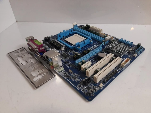 Plaque Arrière I/O Shield En PLA Pour Carte Mère GIGABYTE GA-M68M-S2P