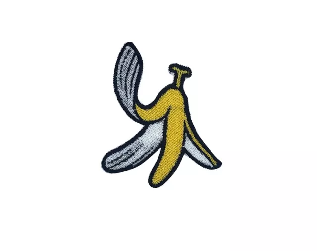 Patch aufnaher aufbugler applikation bügelbild banane banana