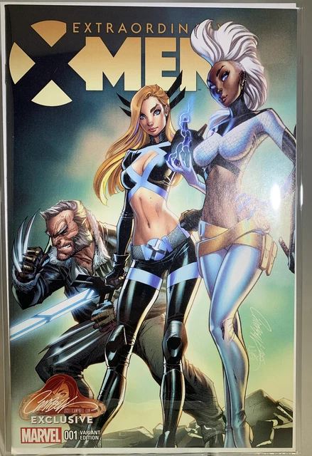 Extraordinary X-Men #1 J Scott Campbell Color Variant NM+ Wolverine! Exclusive