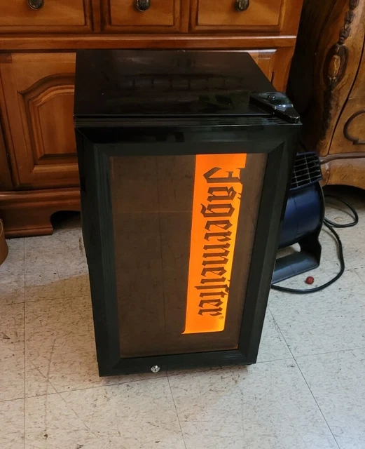 JAGERMEISTER COUNTER TOP Freezer Beer/Jager Lighted Mini Freezer