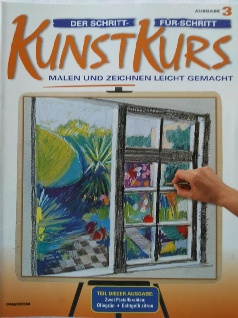Ausgabe 3, Der Schritt-für-Schritt Kunstkurs, Malen und Zeichnen leicht gemacht 2
