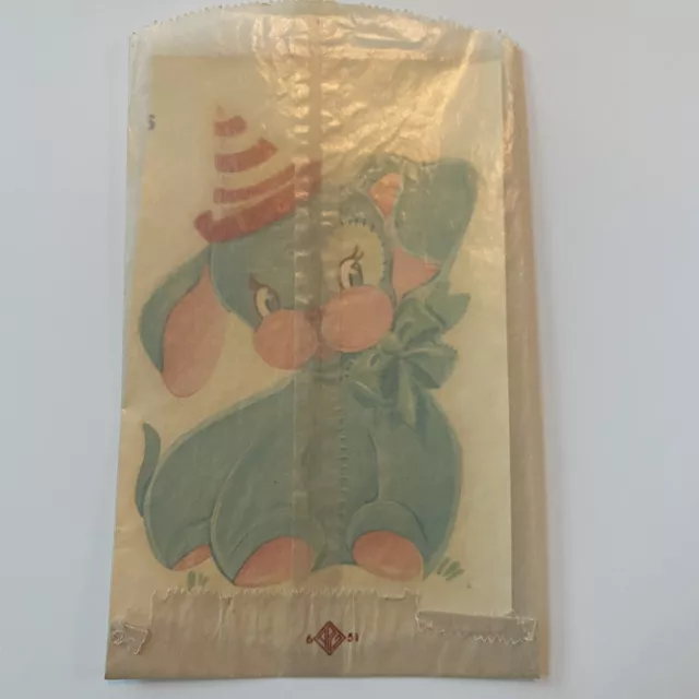 Calcomanías Duro De Colección Azul Perro Perro Circo Colorido Transferencia Decorativa