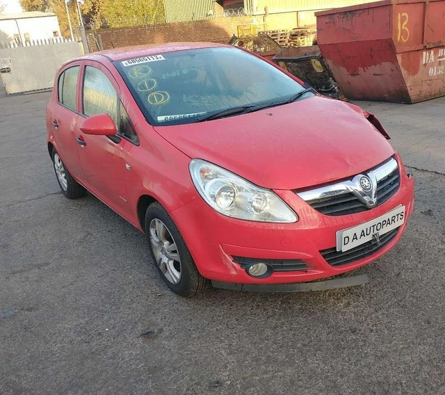 2011 Vauxhall Corsa Accensione A Benzina 5 Porte 1,2 L, Serratura Sterzo E Chiave