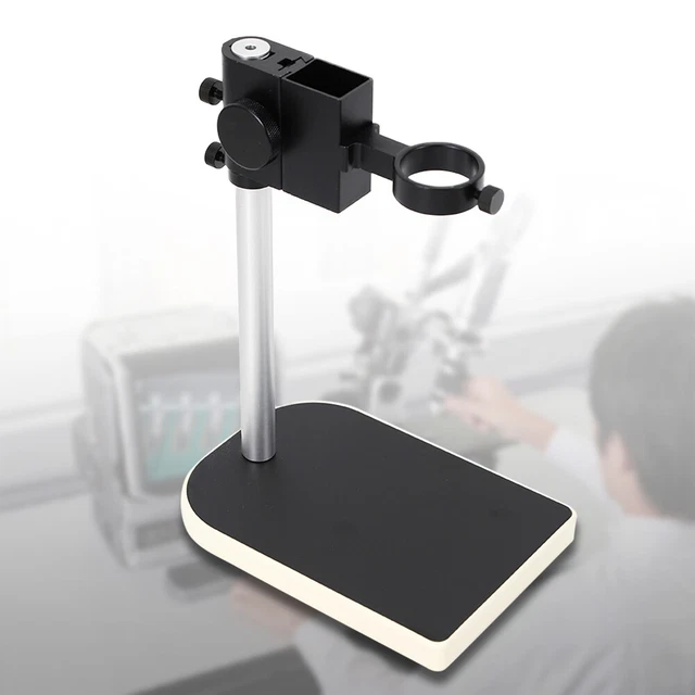 42mm Holder Microscope Table Stand Holder Frame Adjustable Microscope Stand