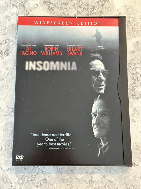 INSOMNIA - CON Al Pacino, Robin Williams, Hillary Swank - DVD - Testato