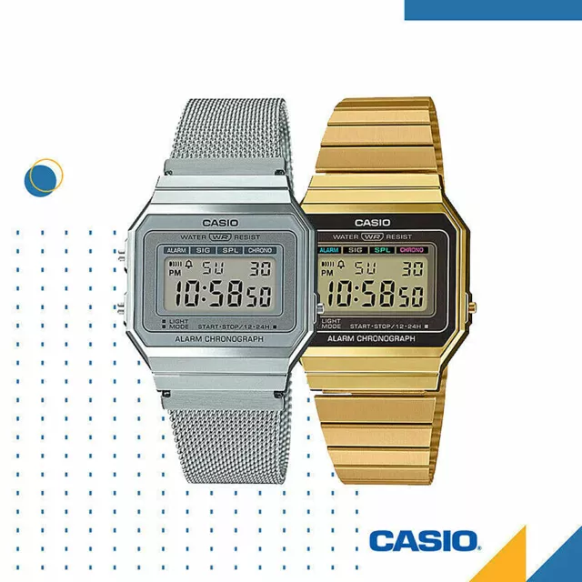 GENUINE CASIO A700 Classic Slim Digital Watch Mens Womens Alam FREE AU  SHIPPING $75.99 - PicClick AU