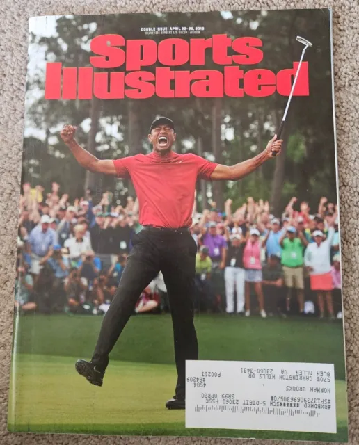 Sports Illustrated Magazine Mag Tiger Woods Masters Win April 22-29, 2019