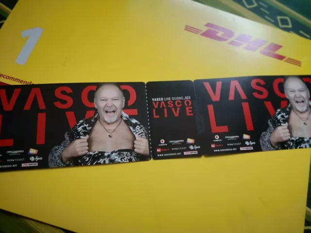 2 Biglietti Pit Gold Vasco Rossi Palermo 23 Giugno 2023