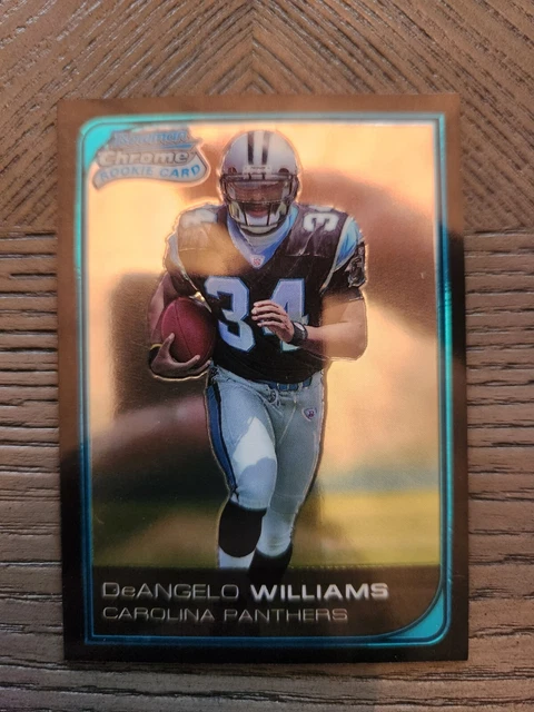DEANGELO WILLIAMS 2006 Bowman chrome recrue RC #228 Panthers EUR 1,12 ...