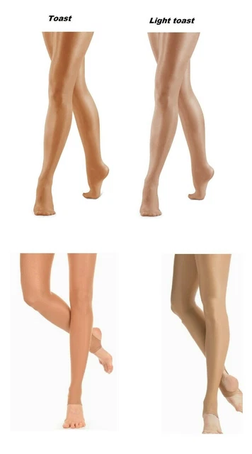 Stirrup Tights For Girls Dance Ultra-Soft Stirrup Dance Tights For
