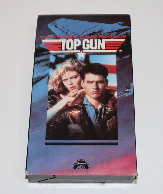 TOP GUN VHS 1987 Tom Cruise Kelly McGillis PG Paramount 5.99 PicClick
