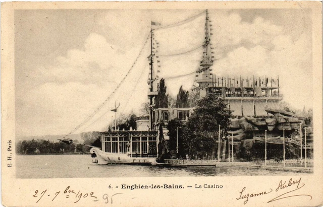 CPA AK ENGHIEN-les-BAINS - Le Casino (519526)