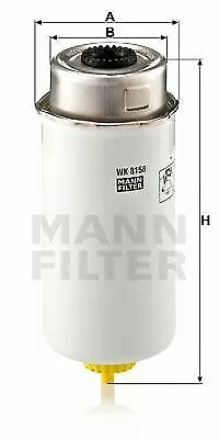 Mann-Filter Kraftstofffilter Kraftstoff Filter Ford Wk8158