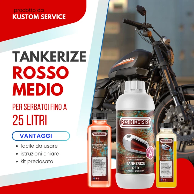 POWER TANK Trattamento Serbatoio Moto Auto (100/120 Litri) Kit Very Big - Foto 3