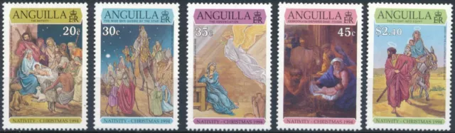 Christmas, Religious Paintings - Anguilla 1994 - MNH - SG 954/8