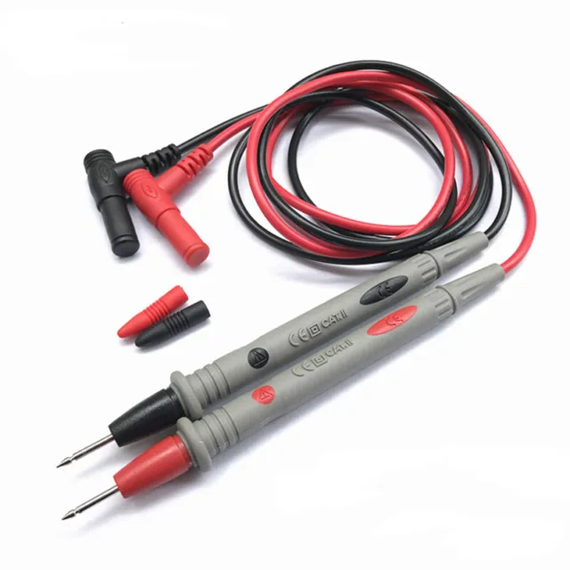 1 Pair Universal Probe Test Leads Pin for Digital Multimeter Needle Tip Meter