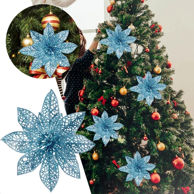 Decorazione glitter cavo decorazioni festive decorazioni festive calde