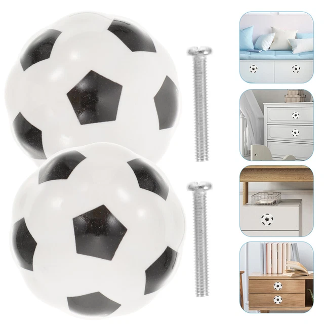 4 Pcs Delicate Handles Basketball Cartoon Cabinet Door Drawer Pulls Shoebox 9