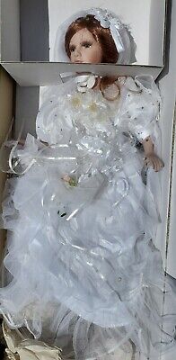 Vintage Victoria Ashlea Originals, Porcelain Musical Collector Doll- With Box