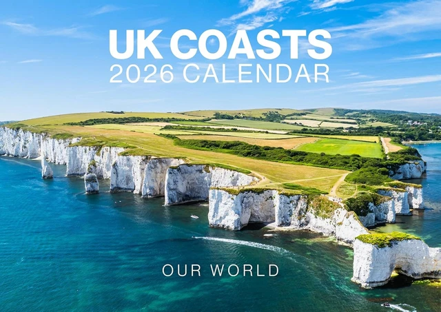 COASTAL CALENDAR 2026 UK Coasts Large 12 Month 2026 Calendar Month To Coastal Calendar 2026 UK Coasts Large 12.webp