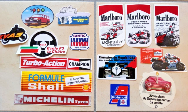 Pièces originales des années 1980 (Marlboro, BMW, …), Raymond Loizeaux