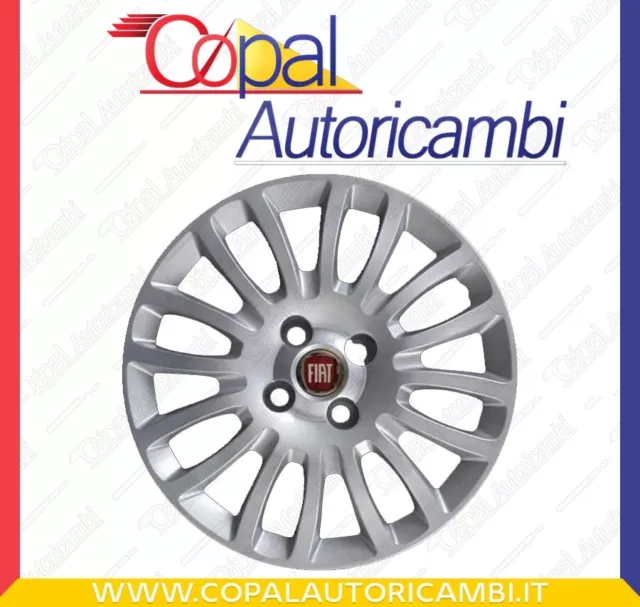 Coppa Ruota Copricerchio Copriruota Borchia Singolo R15 Fiat Grande Punto 1216