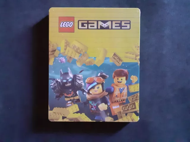 Precintado Nuevo Steelbook Lego Games Caja Metálica (No Incluye Juego)