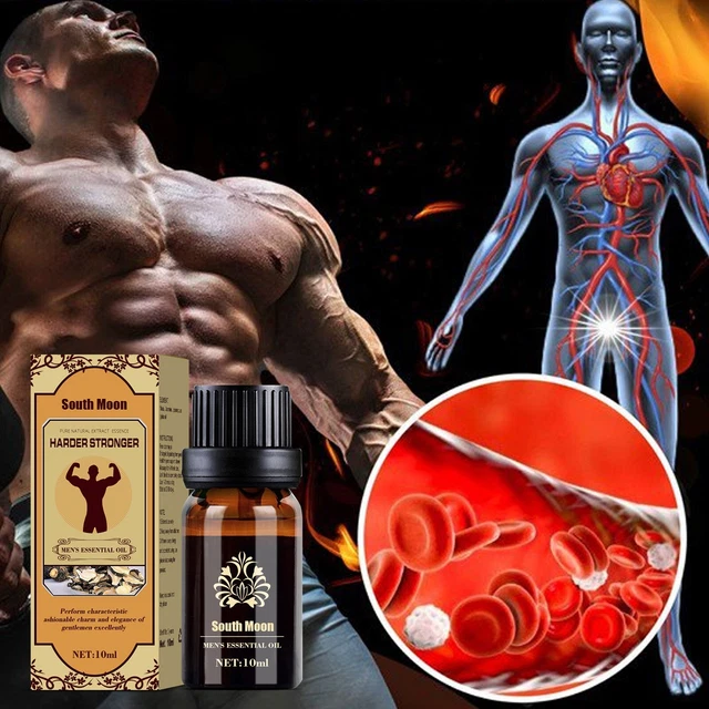 HOMBRE Ejercicio Mantenimiento Aceite Esencial Masaje Aceite Masaje Potente Ampliación