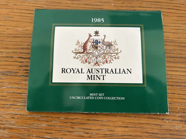 1985 Royal Australian Mint Set Uncirculated Coin Collection