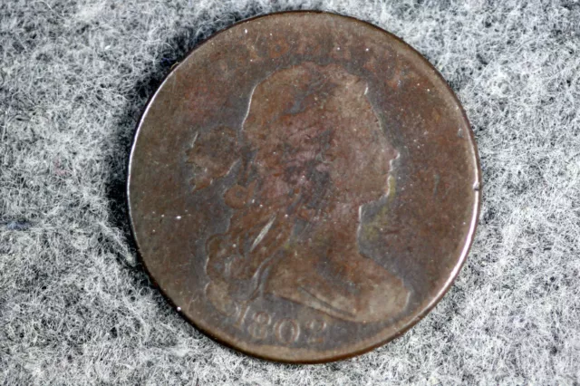 Estate Find 1802  Draped  Bust Large Cent  #D24522