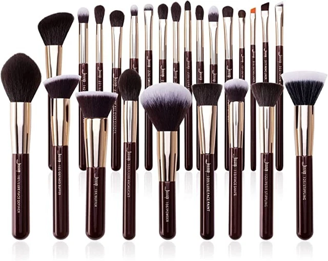 Jessup Pennelli per trucco professionale Set per trucco Kit di pennelli per il t