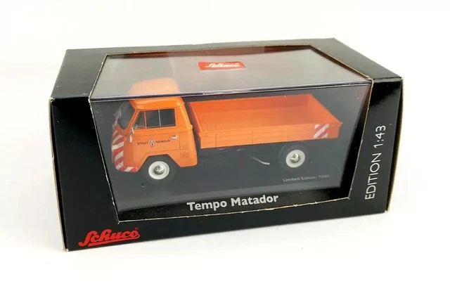 Schuco 1/43 - Tempo Plateau Castrol (état Très Bon + Boîte)
